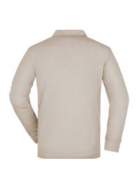 Mens Workwear Polo Shirt Pocket Longsleeve Essential